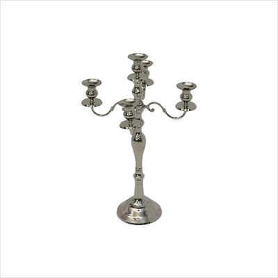 Kerzenstaender silber 60 cm _Comet__side